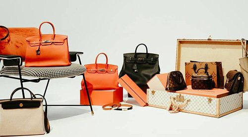 Предметы роскоши от Hermes и Louis Vuitton